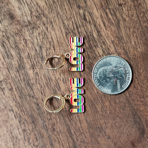 Rainbow Earrings - Picture 3 of 5